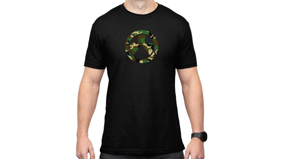Magpul Industries Woodland Camo Icon Logo, T-Shirt