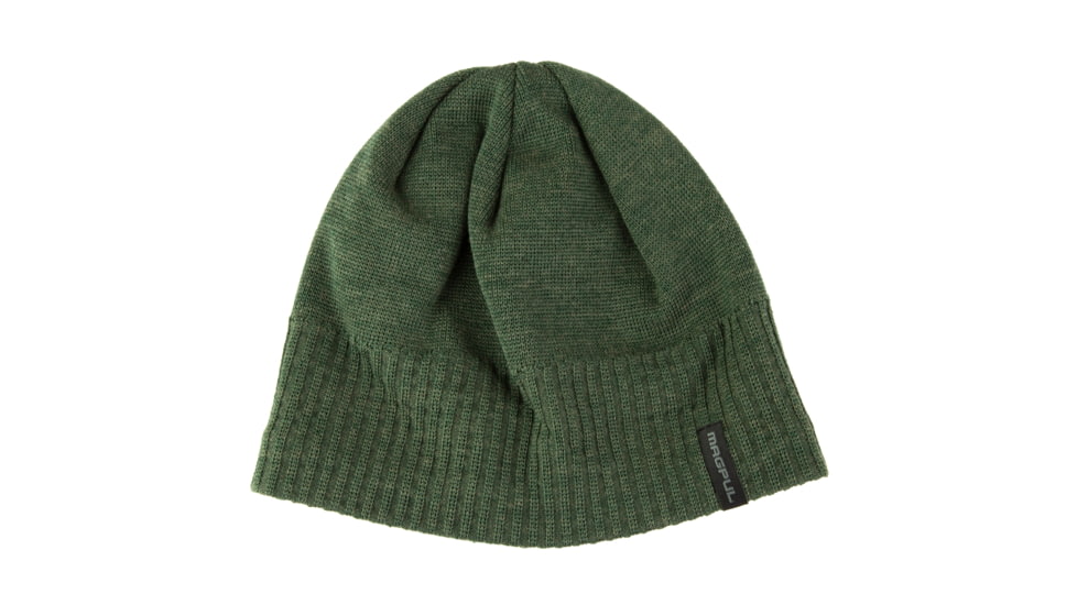 Magpul Industries Merino Lined Men's Beanie, Olive Heather, One Size, MAG1375-340