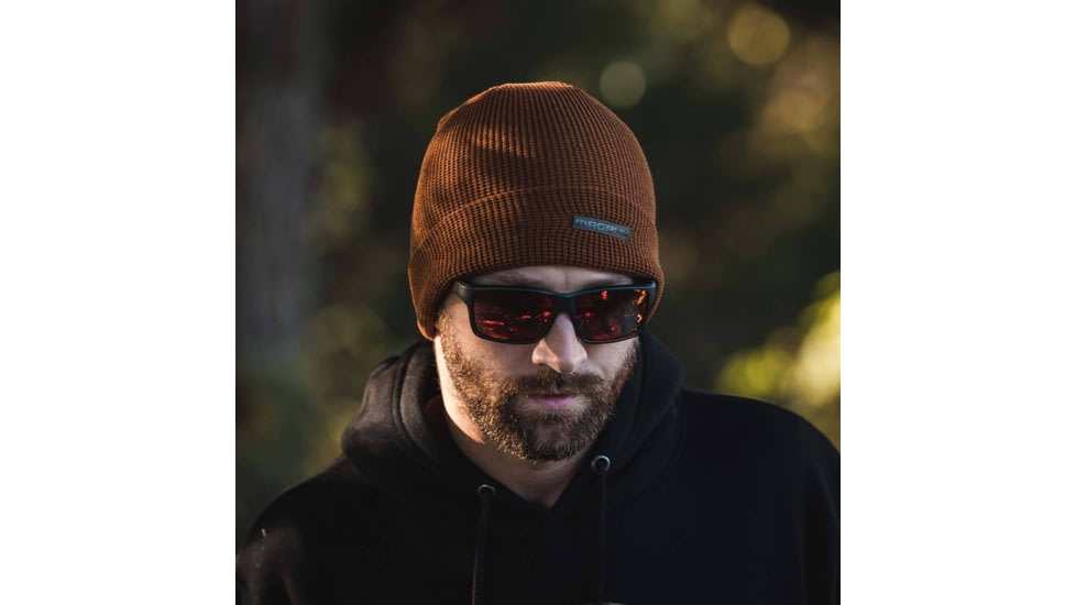 Magpul Industries Merino Waffle Watch Beanie, Spice, One Size, MAG1239-222