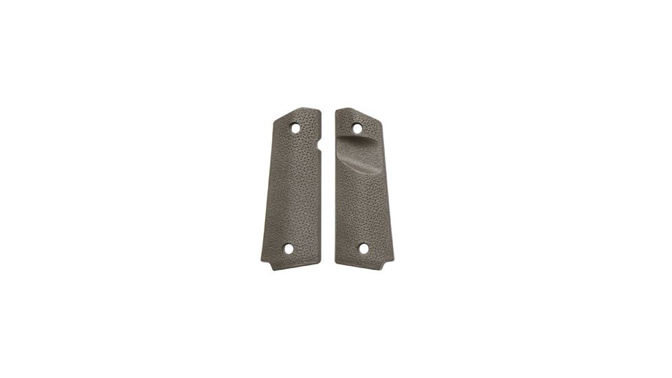 Magpul Industries MOE 1911 Grip Panels, For 1911, TSP Texture, Magazine Release Cut-out, Olive Drab MPIMAG544ODG
