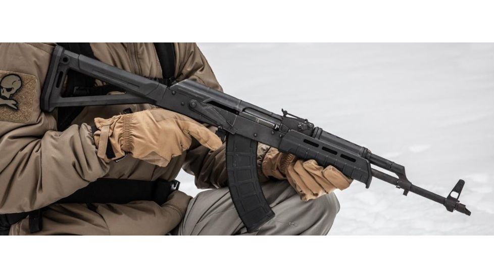 EDEMO Magpul Industries MOE Extended Handguard for AK47/AK74, Black MAG619BLK, EDEMO14