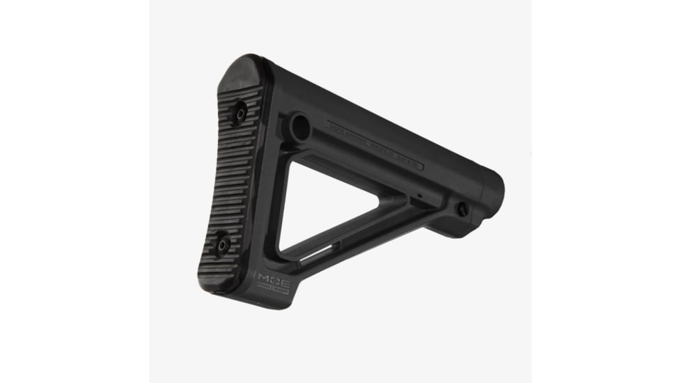 Magpul Industries MOE Fixed Carbine Mil-Spec Stock, AR-10/AR-15/SR-25, 8.8 in, Black, MAG480-BLK