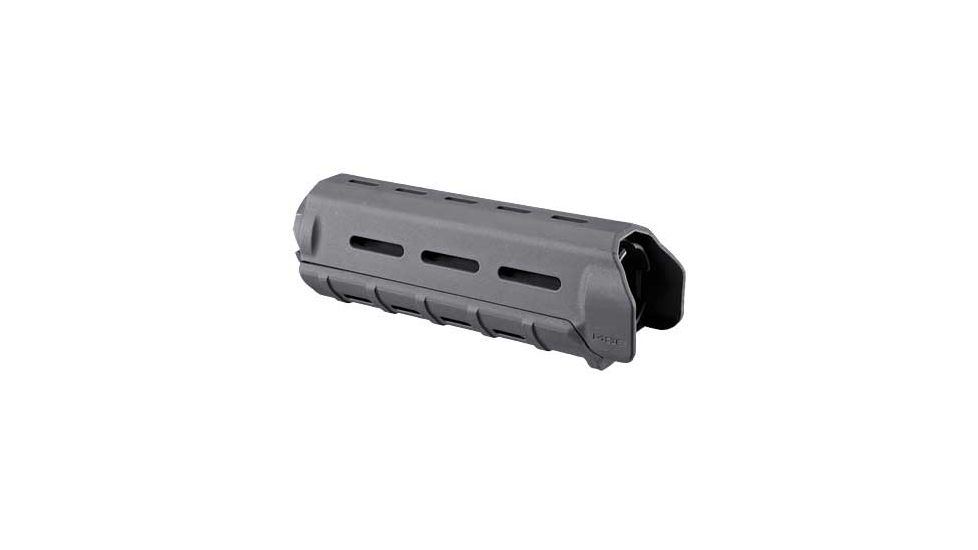 Magpul Industries MOE Handguard, Carbine Length, Fits AR Rifles with Piston &amp; Impingement Systems, Grey MPIMAG440GRY