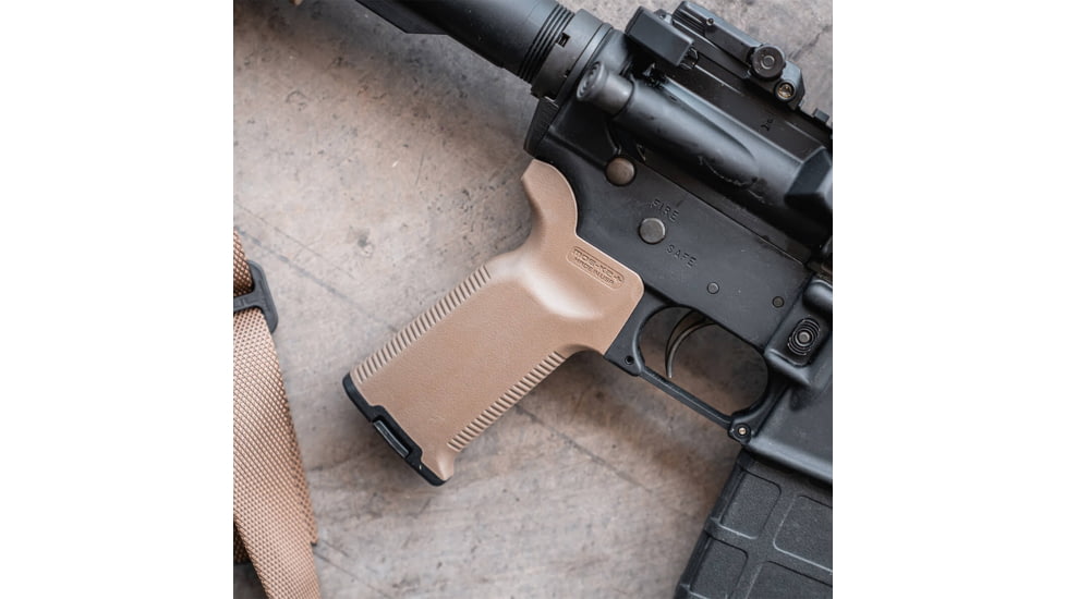 Magpul Industries MOE-K2+ Grip, Fits AR Rifles, Flat Dark Earth, MAG532FDE