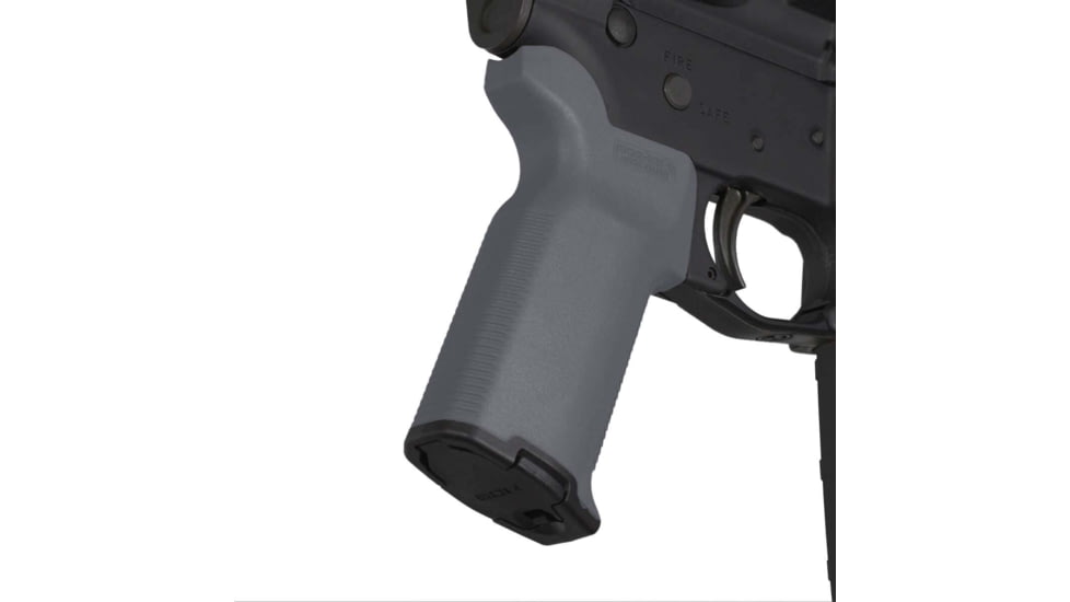 Magpul Industries MOE-K2+ Grip, Fits AR Rifles, Grey, MAG532GRY