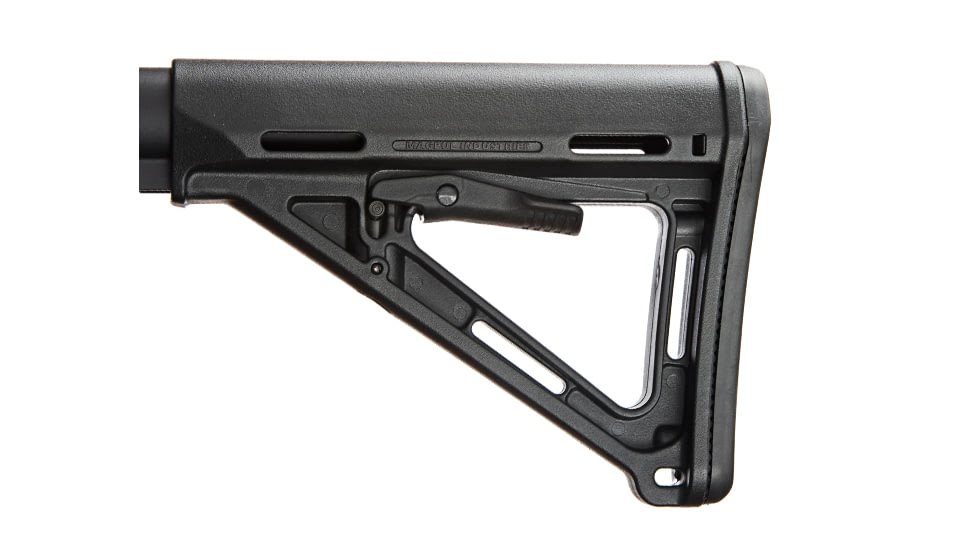 Magpul Industries MOE Rifle Stock, Fits AR-15/M-16, Mil-Spec, Black MAG400BLK