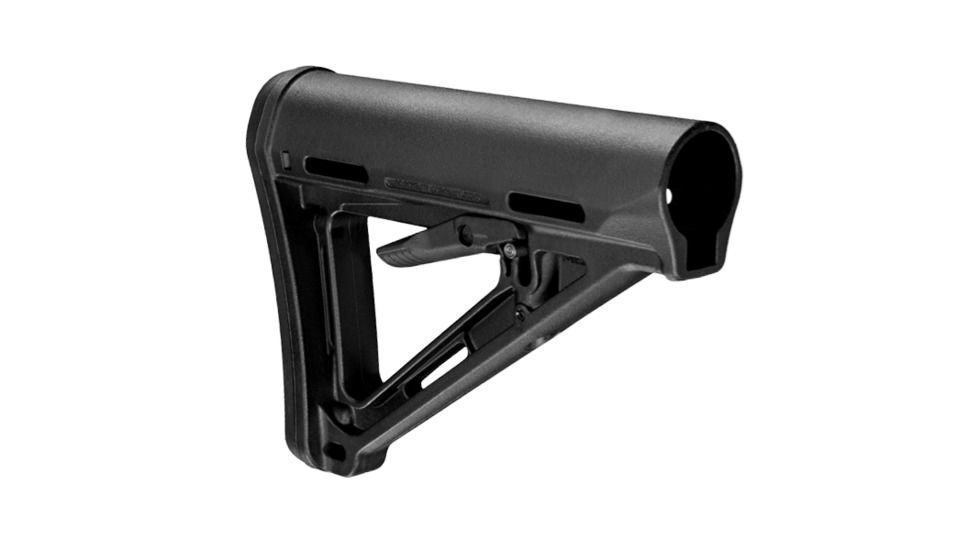 Magpul Industries MOE Rifle Stock, Fits AR-15/M-16, Mil-Spec, Black MPIMAG400BLK