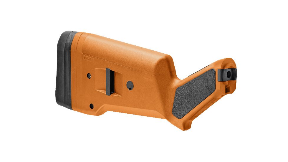 Magpul Industries SGA Shotgun Stock for Mossberg 500/590/590A1, Orange, MAG490ORG