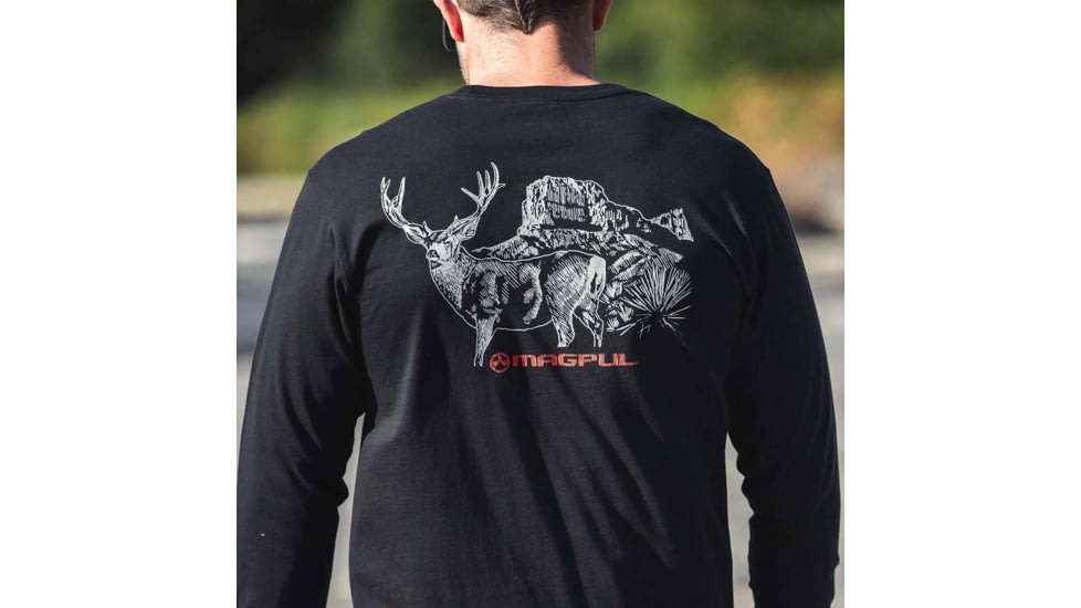 Magpul Industries Muley Long Sleeve Shirt - Mens, Black, 2XL, MAG1233-001-2XL