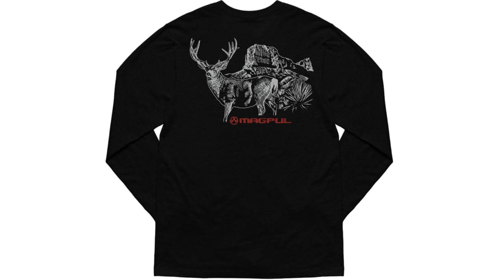 Magpul Industries Muley Long Sleeve Shirt - Mens, Black, 2XL, MAG1233-001-2XL