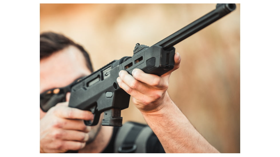 Magpul Industries PC Backpacker Stock, Ruger PC Carbine, Black, MAG1076-BLK