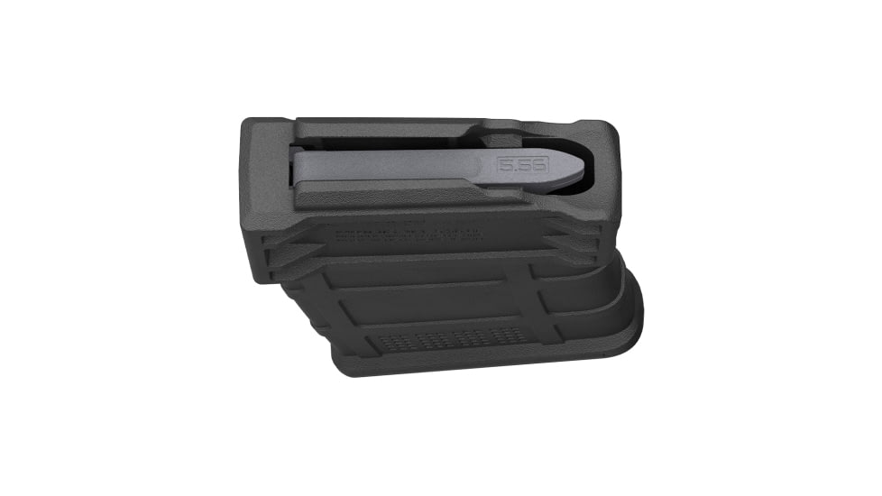 Magpul Industries PMAG 5.56x45mm AC AICS Short Action Rifle Magazine, 10 Rounds, Black, MAG1100-BLK