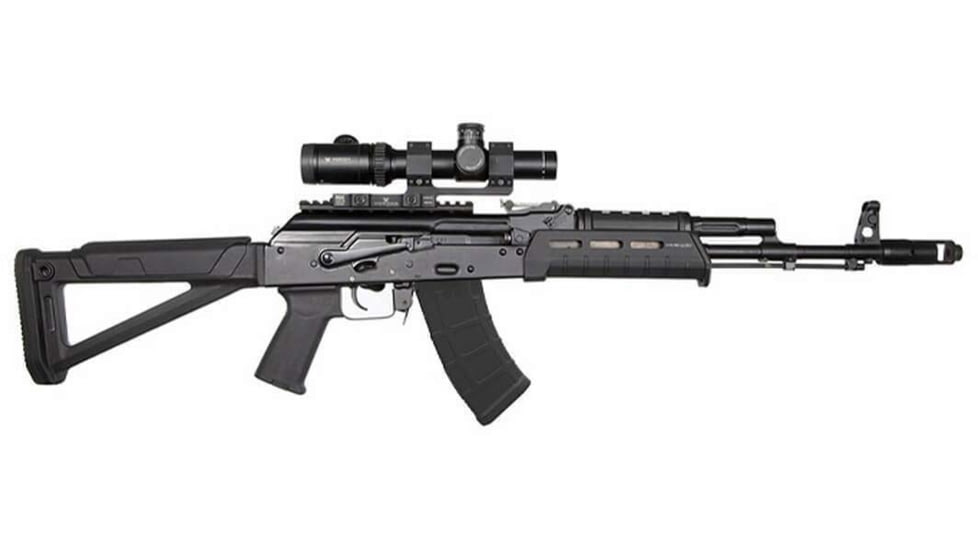 Magpul Industries PMAG 20 AK/AKM MOE, AK-47, 7.62x39mm, 20 Round Rifle Magazine, Black, 1 Pack, MAG658-BLK-20RD