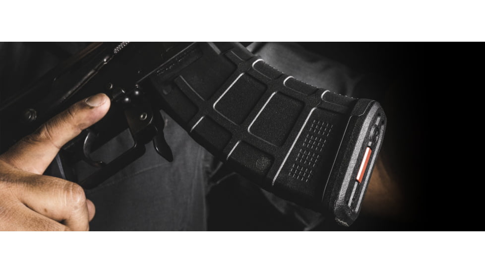 Magpul Industries PMAG 20 AK/AKM MOE, AK-47, 7.62x39mm, 20 Round Rifle Magazine, Black, 1 Pack, MAG658-BLK-20RD