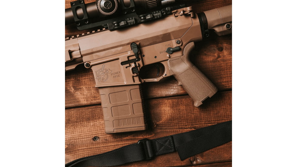 Magpul Industries PMAG 20 LR/SR Gen M3, .308 Winchester, 20 Round Rifle Magazine, Medium Coyote Tan, 1 Pack, MAG291-MCT-20RD
