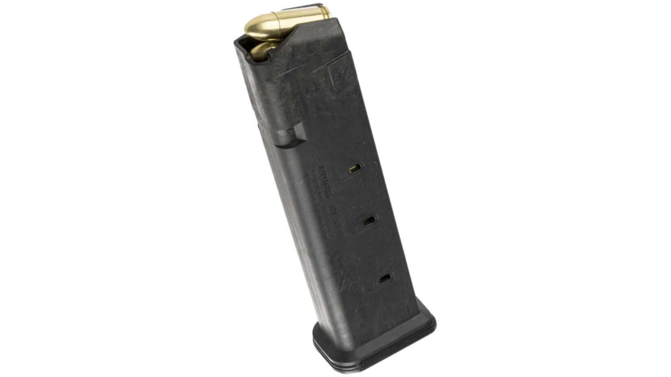 Magpul Industries PMAG GL9 Glock 17/19/26/34/45 Pistol Magazine, 9mm Luger, 21 Round, Black, 1 Pack, Polymer, MAG661BLK-21RD