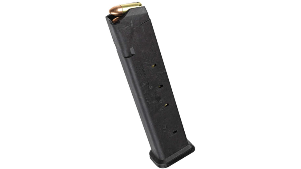 Magpul Industries PMAG 21 GL9 Glock, 9mm Luger, 27 Round Rifle Magazine, Black, 1 Pack, MAG662-BLK-27RD
