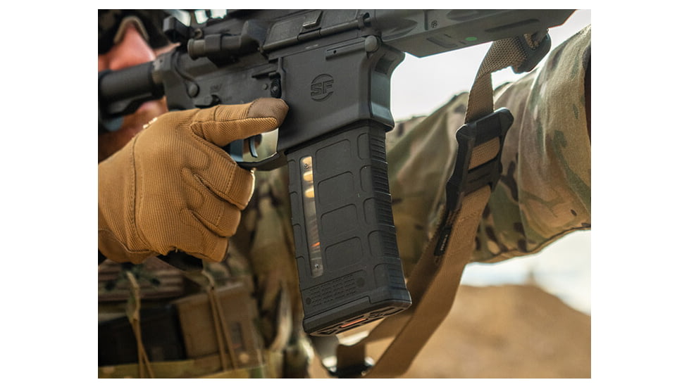 Magpul Industries PMAG 25 6mm ARC 25 Rounds Polymer Rifle Magazine, Black, MAG1490-BLK