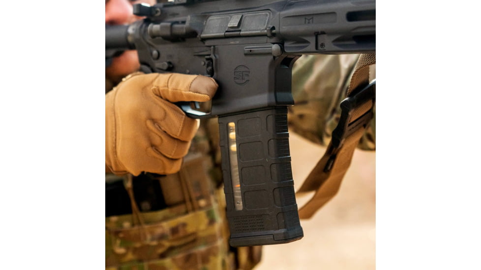 Magpul Industries PMAG 25 6mm ARC 25 Rounds Polymer Rifle Magazine, Black, MAG1490-BLK