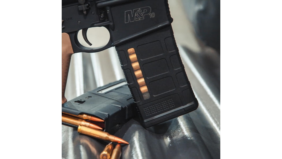 Magpul Industries PMAG 25 LR/SR GEN M3 Window, 25 Round, MAG292-BLK