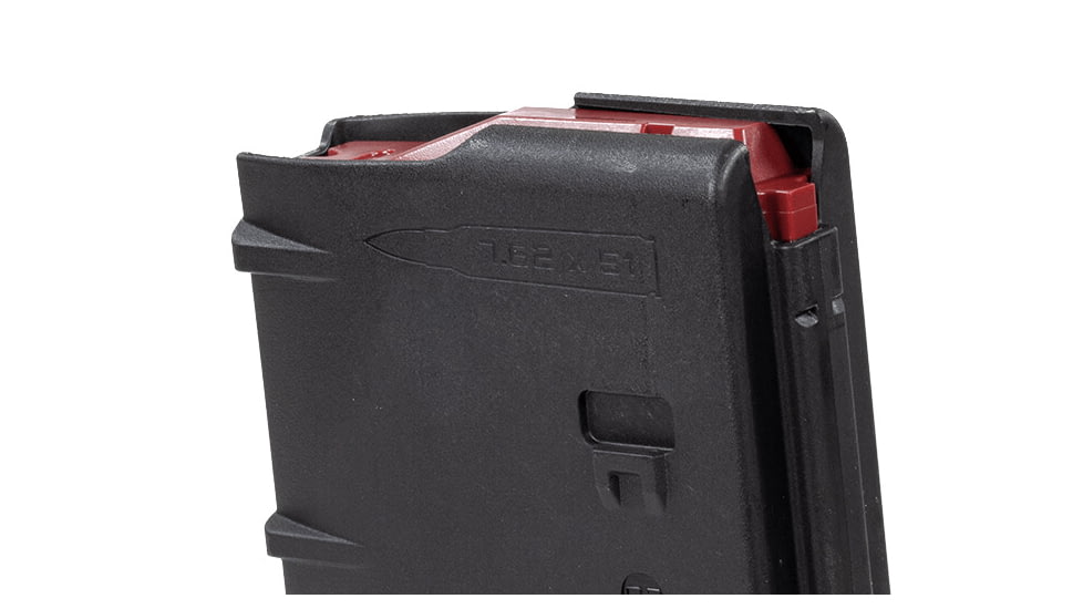 Magpul Industries PMAG 25 M118 LR/SR Gen M3 Window, AR0308, .308 Win, 25 Round Rifle Magazine, Black, 1 Pack, NSN MAG577-BLK 1005-01-657-1693, MAG577-BLK-25RD