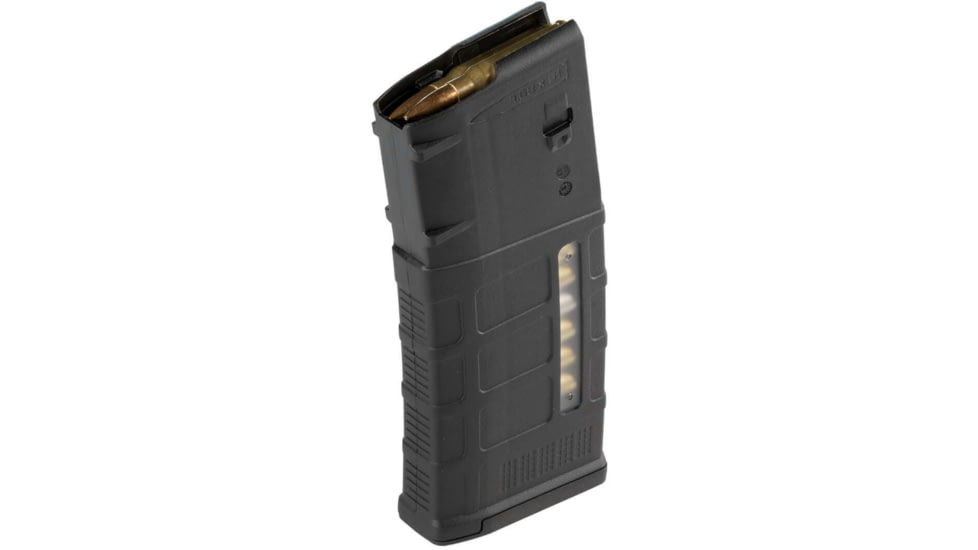 Magpul Industries PMAG 25 M118 LR/SR Gen M3 Window, AR0308, .308 Win, 25 Round Rifle Magazine, Black, 1 Pack, NSN MAG577-BLK 1005-01-657-1693, MAG577-BLK-25RD
