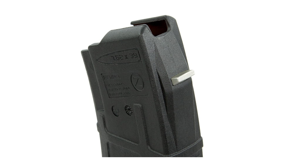 Magpul Industries PMAG 30 AK/AKM Gen M3, AK-47, 7.62x39mm, 30 Round Rifle Magazine, Black, 1 Pack, MAG573-BLK-30RD