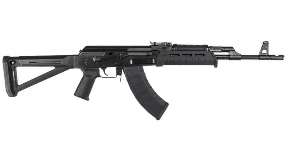 Magpul Industries PMAG 30 AK/AKM MOE, AK-47, 7.62x39mm, 30 Round Rifle Magazine, Black, 1 Pack, MAG572-BLK-30RD
