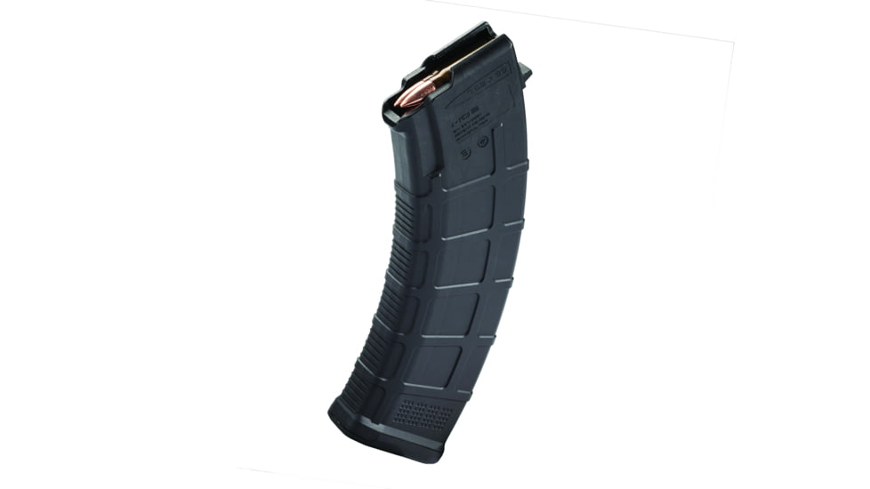 Magpul Industries PMAG 30 AK/AKM MOE, AK-47, 7.62x39mm, 30 Round Rifle Magazine, Black, 1 Pack, MAG572-BLK-30RD