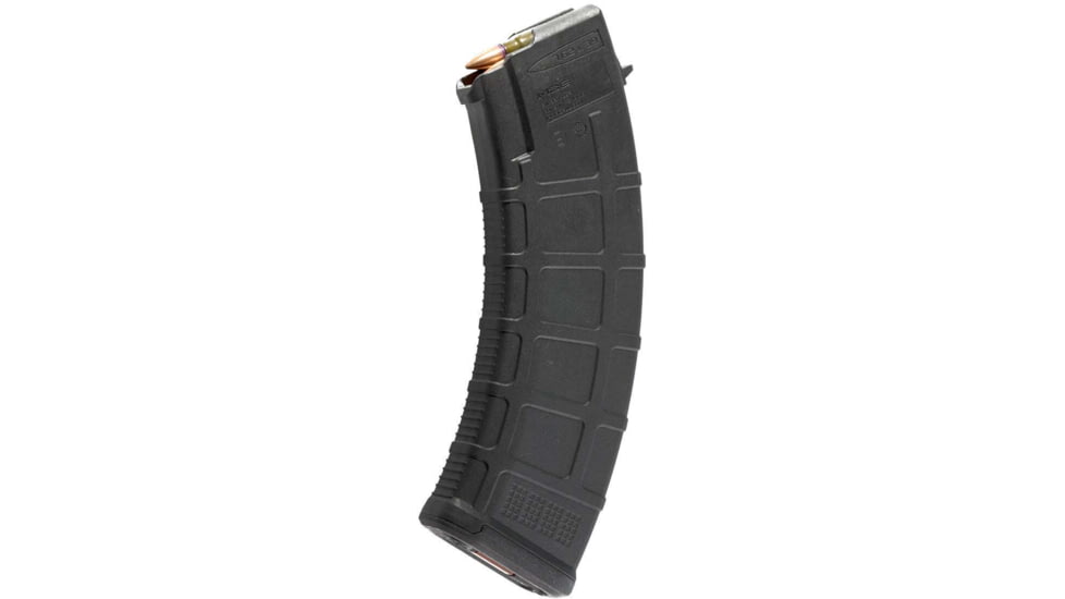 Magpul Industries PMAG 30 AK/AKM MOE, AK-47, 7.62x39mm, 30 Round Rifle Magazine, Black, 1 Pack, MAG572-BLK-30RD