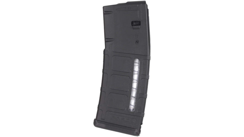 Magpul Industries PMAG 30 Gen M2 MOE Window, AR-15/M4, 5.56x45, 30 Round Rifle Magazine, Black, 1 Pack, NSN MAG570-BLK 1005-01-576-5164, MAG570-BLK-30RD