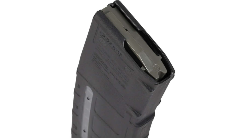 Magpul Industries PMAG 30 Gen M2 MOE Window, AR-15/M4, 5.56x45, 30 Round Rifle Magazine, Black, 1 Pack, NSN MAG570-BLK 1005-01-576-5164, MAG570-BLK-30RD