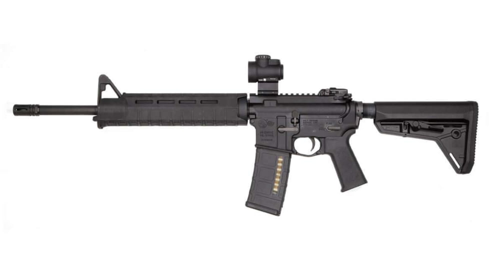 Magpul Industries PMAG GEN M2 MOE AR-15/M16/M4 Rifle Magazine w/Capacity Window, .223 Rem/5.56x45mm NATO, 30 Round, Black, 1 Pack, Polymer, MGMPI570BLK-30RD