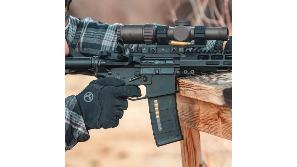 Magpul Industries PMAG 30 Gen M2 MOE Window, AR-15/M4, 5.56x45, 30 Round Rifle Magazine, Black, 1 Pack, NSN MAG570-BLK 1005-01-576-5164, MAG570-BLK-30RD