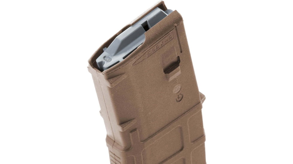 Magpul Industries PMAG 30 Gen M3 AR-15, .223 Remington, 30 Round Rifle Magazine, Medium Coyote Tan, 1 Pack, MAG557-MCT-30RD