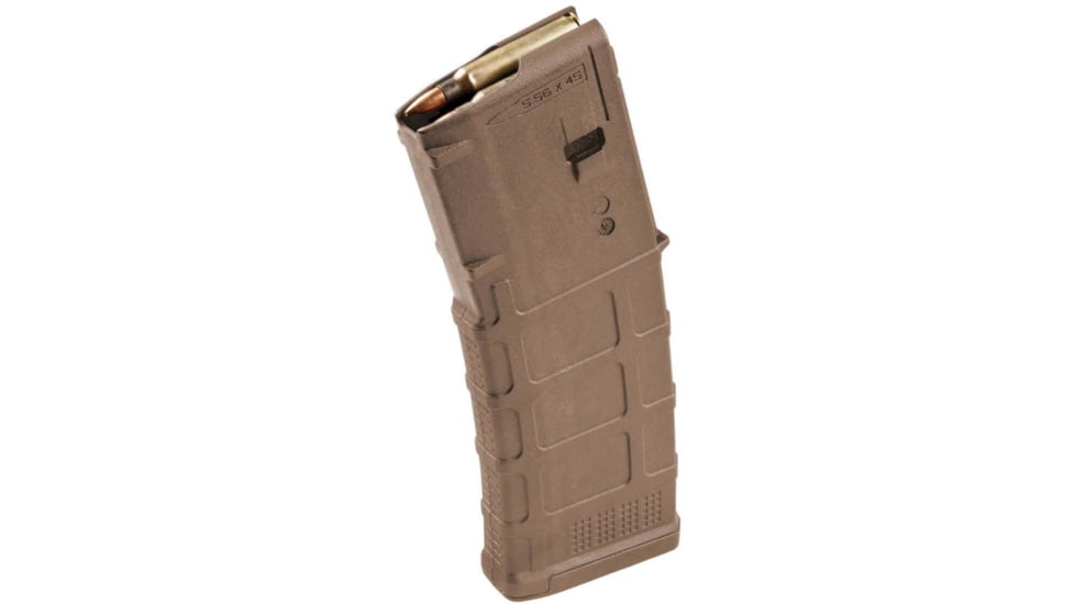 Magpul Industries PMAG 30 Gen M3 AR-15, .223 Remington, 30 Round Rifle Magazine, Medium Coyote Tan, 1 Pack, MAG557-MCT-30RD
