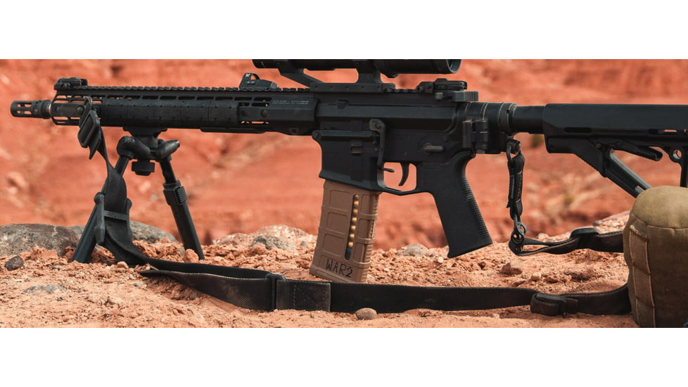 Magpul Industries PMAG GEN M3 AR-15/M16/M4 Rifle Magazine w/Capacity Window, .223 Rem/5.56x45mm NATO, 30 Round, Coyote Tan, 1 Pack, Polymer, MAG556-MCT-30RD