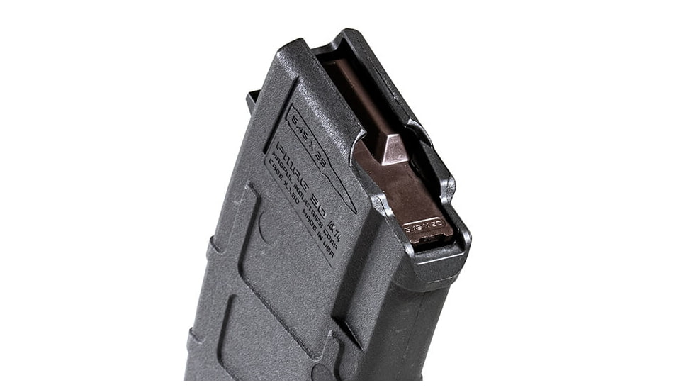 Magpul Industries PMAG 30 MOE, AK-47, 5.45x39mm, 30 Round Rifle Magazine, Black, 1 Pack, MAG673-BLK-30RD
