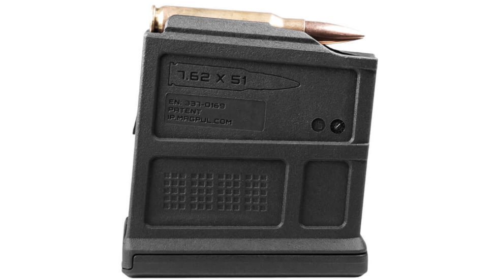 Magpul Industries PMAG 5 7.62 AC - AICS Short Action 7.62X51mm NATO, Black MAG549-BLK