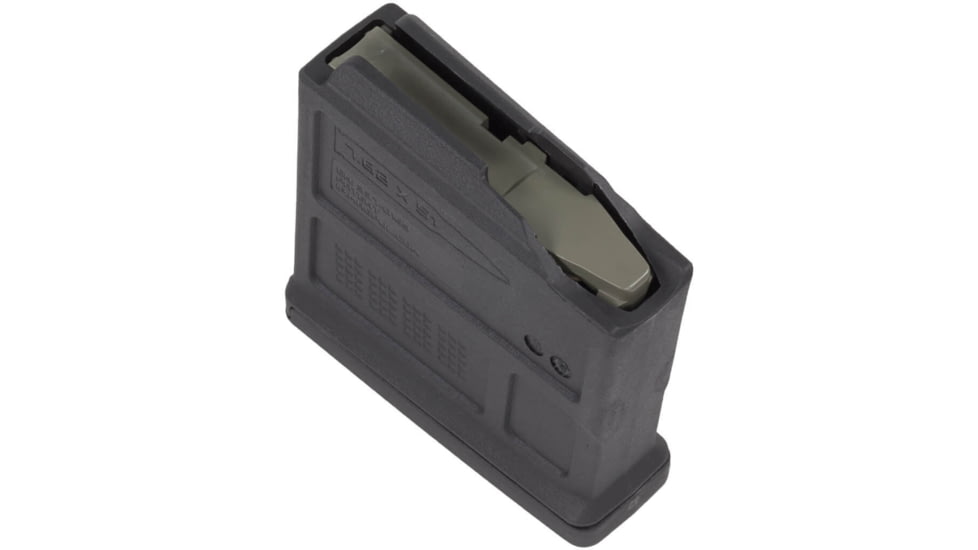 Magpul Industries PMAG 5 7.62 AC - AICS Short Action 7.62X51mm NATO, Black MAG549-BLK