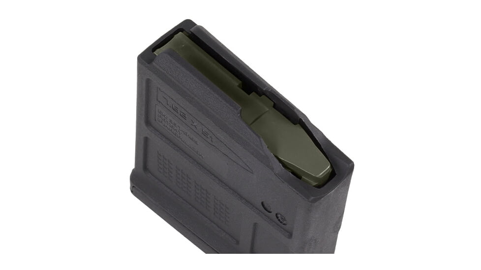 Magpul Industries PMAG 5 7.62 AC - AICS Short Action 7.62X51mm NATO, Black MAG549-BLK