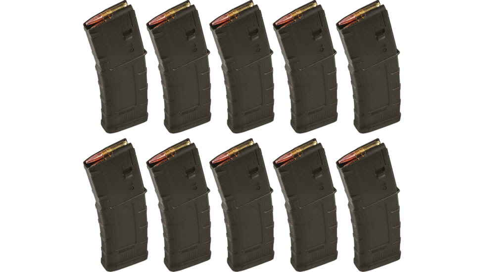 Magpul Industries PMAG GEN M3 AR-15 .300 Blackout 30 Round Rifle Magazine, Olive Drab Green, 10-Pack