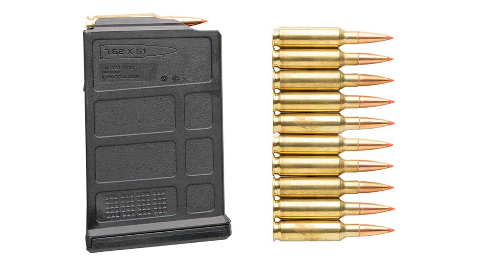 Magpul Industries PMAG Magazine, Sig Cross 7.62x51mm /.308 Winchester, 10-Round, Black, MAG1169-10RD