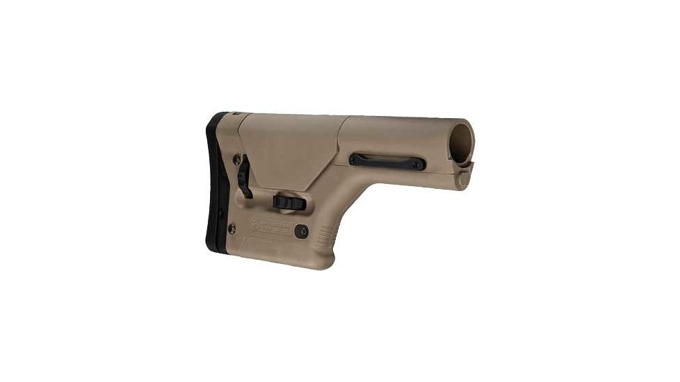 Magpul Industries Precision Rifle/Sniper Stock, Fits AR-10, Fully Adjustable, Flat Dark Earth MPIMAG308FDE