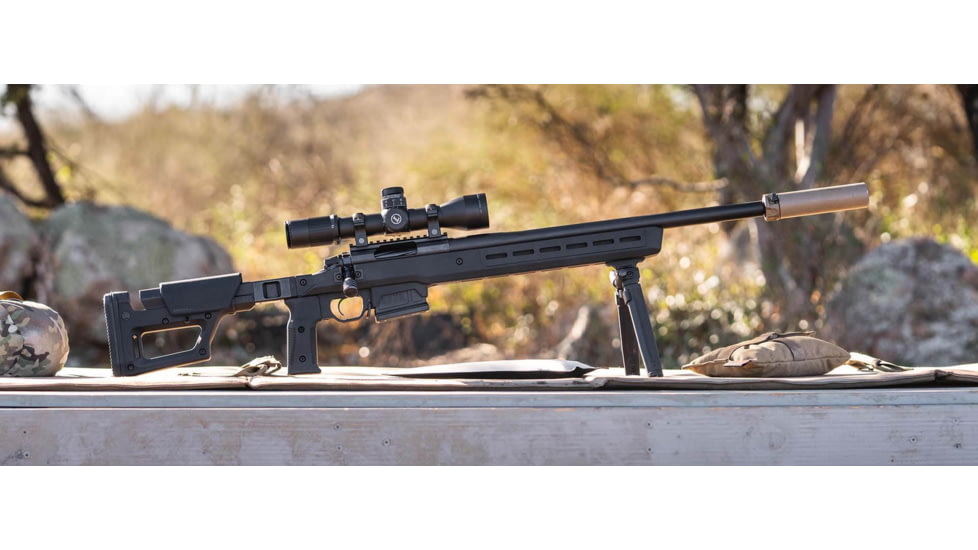 Magpul Industries Pro 700 Lite Short Action Rifle Chassis, Black, MAG1199-BLK