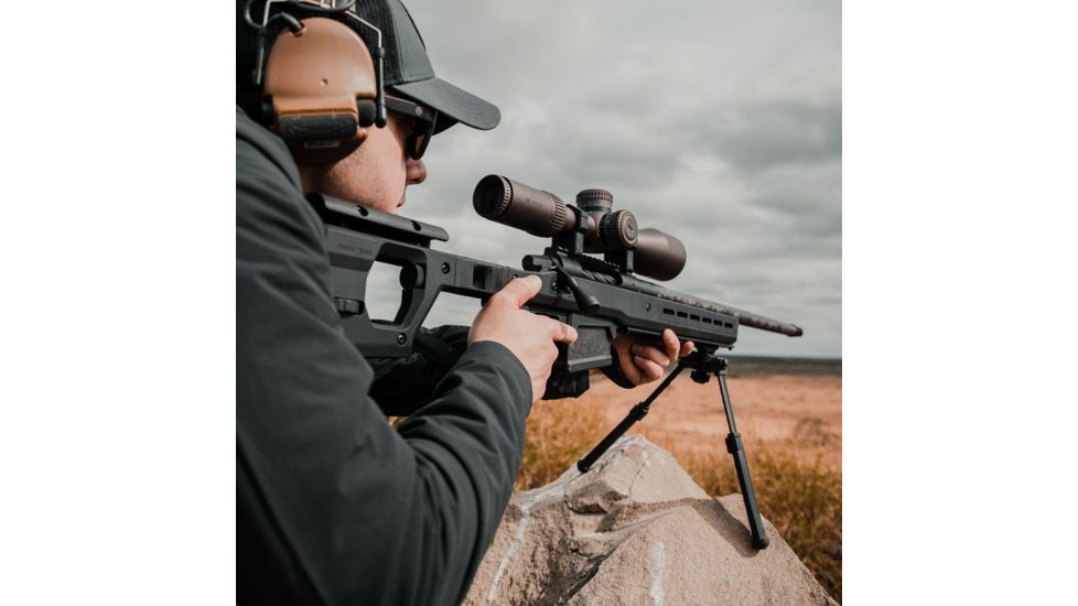 Magpul Industries Pro 700L Rifle Chassis, Fixed Stock, Remington 700 Long Action, Black 250-030-084