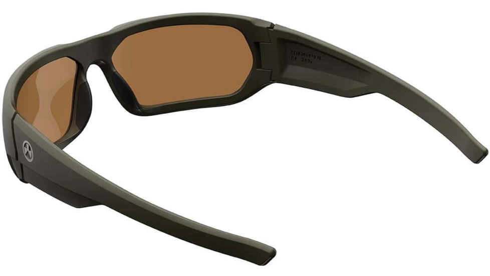 Magpul Industries Radius, Olive Drab Green Frame, Bronze Lenses, Polarized, MAG1145-1-315-2030