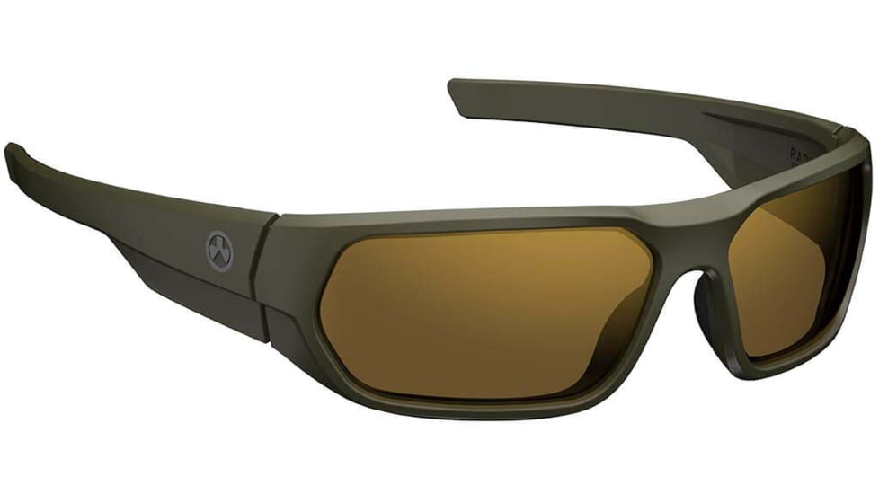 Magpul Industries Radius, Olive Drab Green Frame, Bronze Lenses, Polarized, MAG1145-1-315-2030