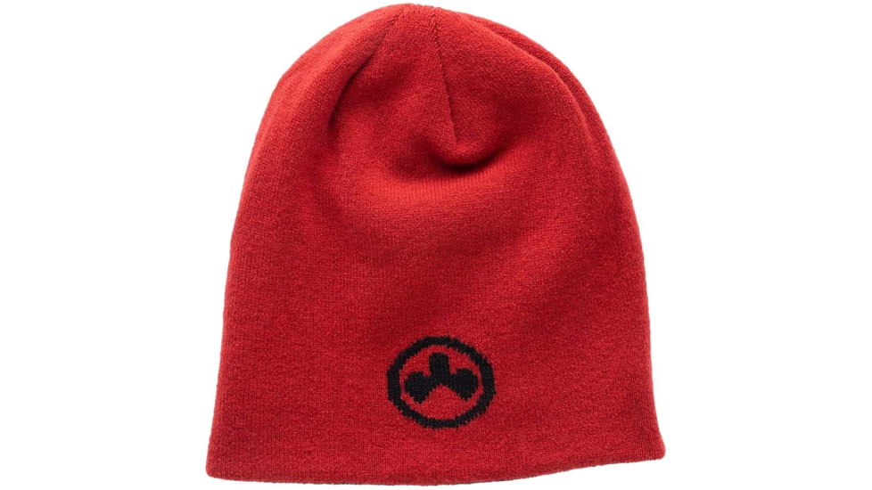 Magpul Industries Reversible Icon Beanie, Black/Red, One Size, MAG1299-003