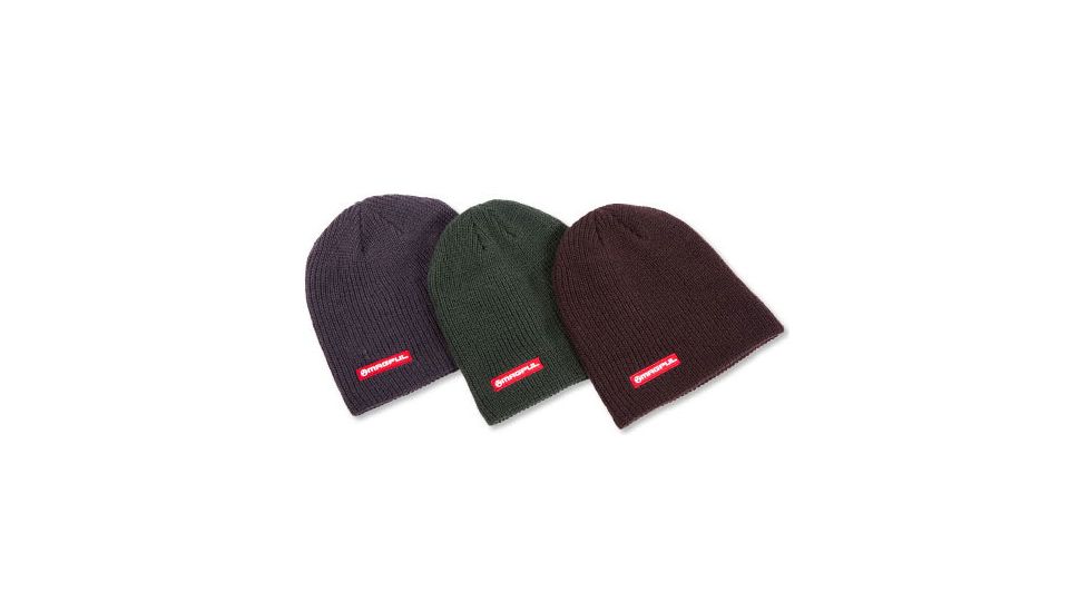 Magpul Industries Rib Knit Beanie, Chocolate MP MAG643-210